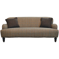 Tetrad Harris Tweed Lewis Large Sofa, Bracken/Tan